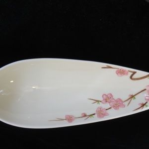 50's Metlox Poppytrail Peach Blossom Serving Dish